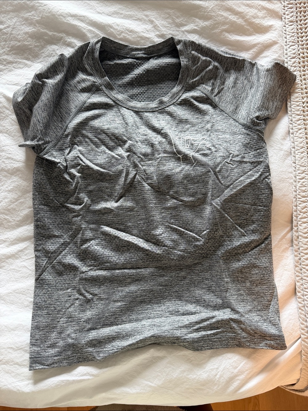 Lululemon Hang Loose Athletic Tee - Heather Gray